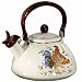 Corelle Coordinates 2-1/5-Quart Whistling Teaketttle 66236, Country Morning