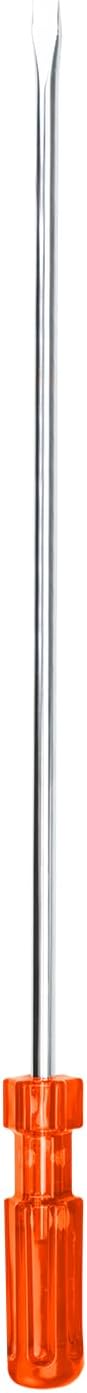 Groz Flat Screwdriver 450 mm with Magnetic Tip | General use Screwdriver for Home, DIY Purpose | SCDR/PA/FL10/450