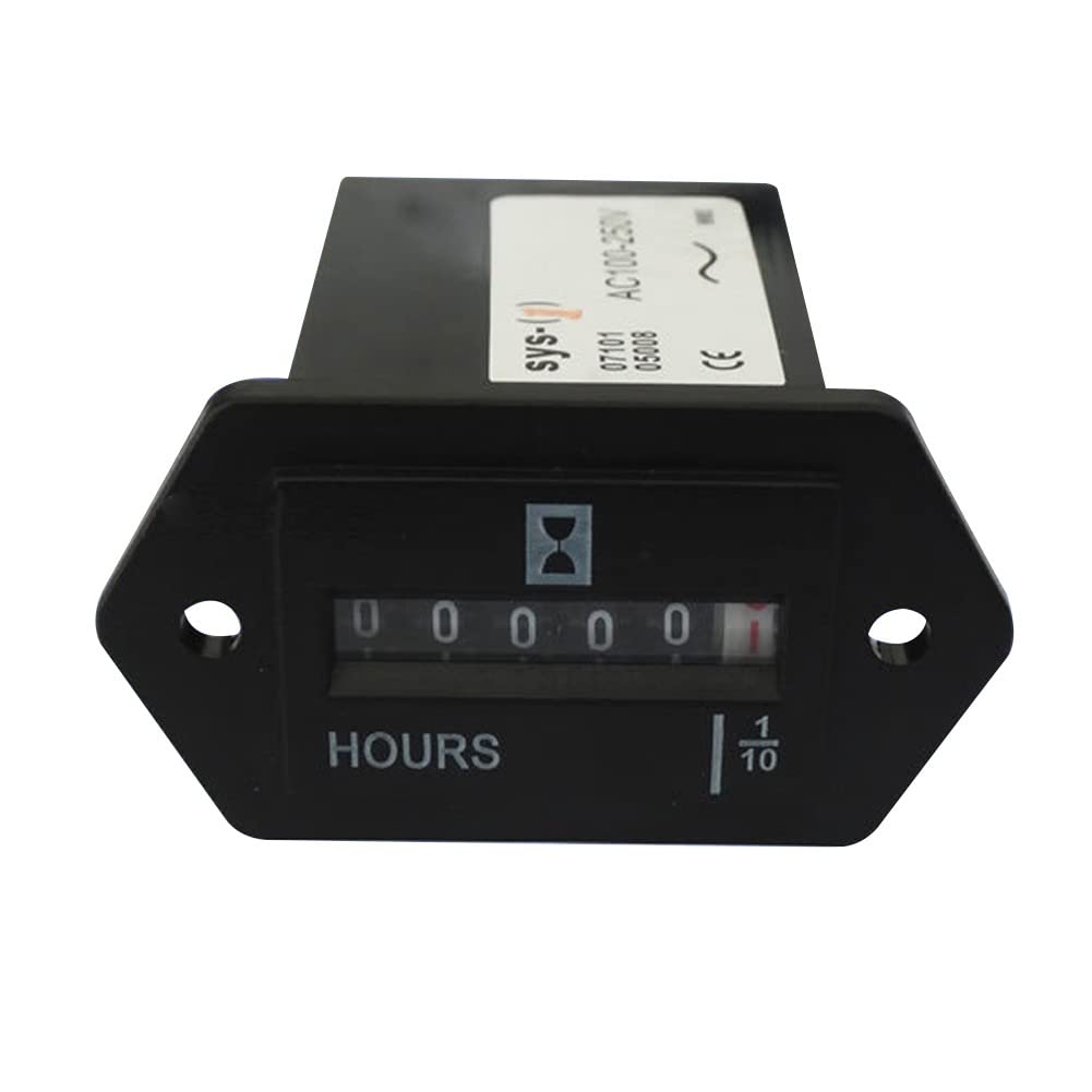 SYS-1 Hour Meter Digital Industrial Sealed Timer Counter Mechanical Hours Counter (B09WW7BSYM) Amazon Price History, Amazon Price Tracker