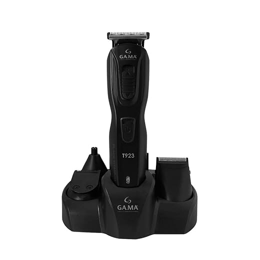 Aparador de Pelos GA.MA ITALY Multi Styler T923 Black Titanium - Bivolt