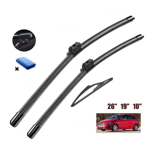 Limpiaparabrisas coche Clase B W246 cepillos suaves delanteros traseros 2011-2019 2
