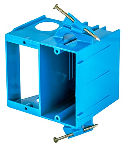 Bryant Electric RR1500 Thermoplastic Recessed 2-Gang Plastic Nail on Box, 4.04