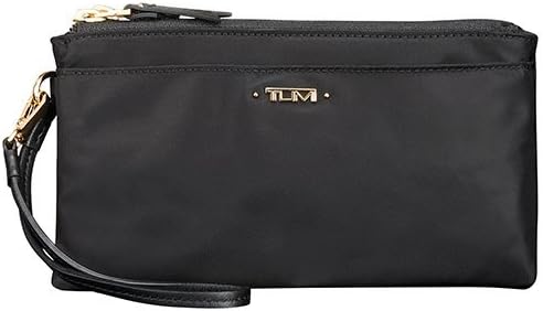 tumi double zip wristlet
