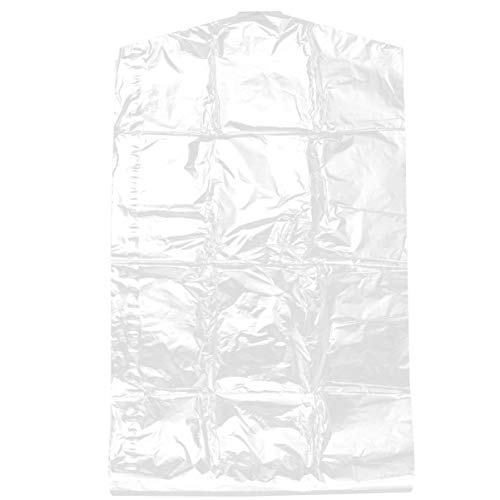 YARNOW 30 Unids 60X110 Cm Bolsa de Plástico para Ropa Bolsas de Cubierta de Traje Transparente Desechables Tintorería Cubierta de Almacenamiento de Ropa Bolsas de Almacenamiento de Traje