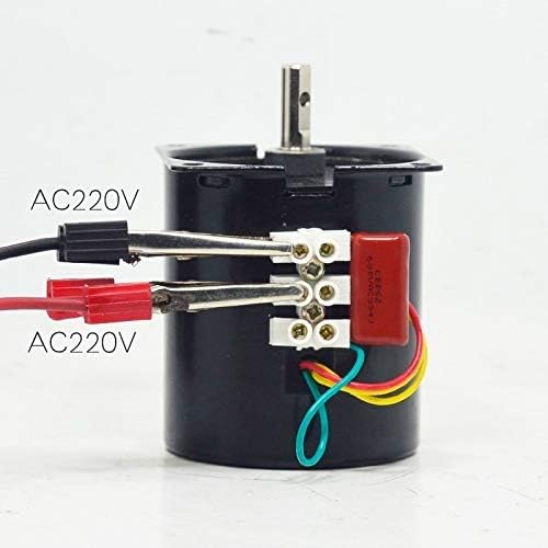 Electronic Components Motor 68KTYZ 68-KTYZ 28W AC 220V Permanent Magnet Synchronous Gear Motor 1 RPM 2.5RPM 5RPM 10RPM 15RPM 20RPM 30RPM 50RPM Small Motor (Speed : 50rpm)