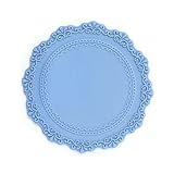 Posavasos de silicona para molde de sello de cera, almohadilla de sello, forma de lacre, sujeta tarjetas de invitación de boda, tapete de cera, herramientas de estampado de álb