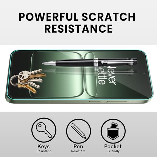 Image of ArmourPro Military-Grade Tempered Glass for OnePlus 13s - 9H Anti Scratch, Edge-to-Edge Coverage, HD Clarity, Smooth Touch, Case Friendly, Easy Installation Kit with Cable Protector