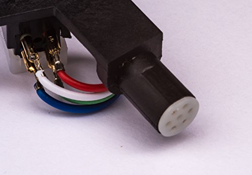 Headshell para tocadiscos Fisher elimina vibraciones en modelos MT6420 y MT6455 3