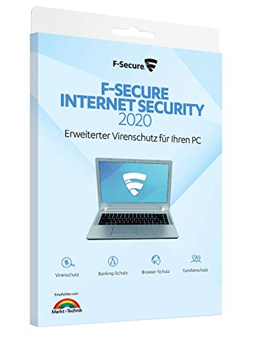 Preisvergleich Produktbild F-Secure Internet Security - 1 Jahr / 1 PC [Aktivierungscode in Boxverpackung]