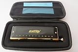East top Chromatic Harmonica with Copper Comb, 12 Holes 48 Tones Professional Mouth Organ For Adults