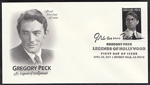Gregory Peck Legends of Hollywood Collectible ArtCraft First Day Cover Stamp Cachet FDC Scott 4526 by ArtCraft FDC