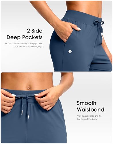 Image of G Gradual Petite Pants for Women 24 inch /26 inch Ankle Pants with 2 Pockets