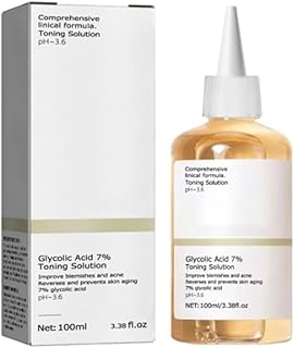 100ML Ordinary-Glycolic Acid 7% Toning Resurfacing,Glycolic Sour 7% Toner, Solution for Blemishes and Acne（1）