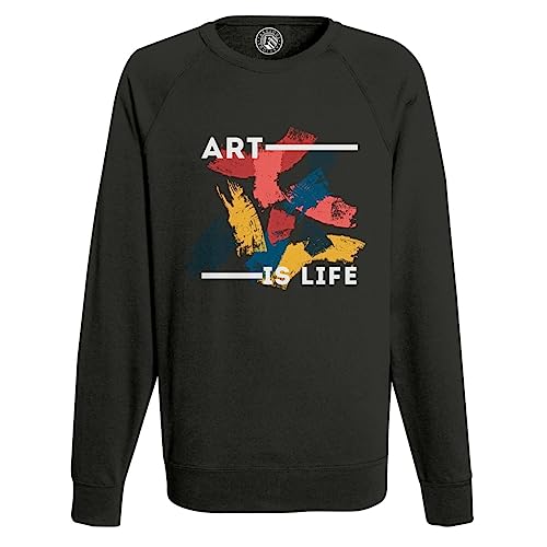 Sweat Homme Art is Life idéal pour un vernissage ou une sortie urbaine