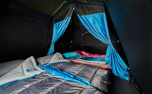 Image of Coleman 4 /6 /8 /10 Person Instant Camping Tent with 1-Minute Setup, Large Family Tent with Pre-Attached Poles, Air Vent, & Carry Bag, Sets Up in About 60 Seconds