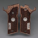 KSD Brand Walnut Wood Grips Compatible for Beretta 92 X Performance (KSD-02086)