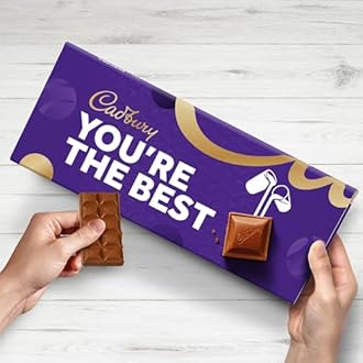 Cadbury Dairy Milk You're The Best - Multi Signature Gift Chocolate Bar Extra-Large 850g