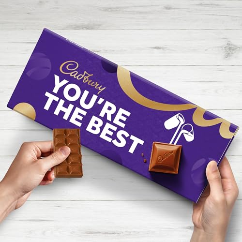 Cadbury Dairy Milk You're The Best - Multi Signature Gift Chocolate Bar Extra-Large 850g