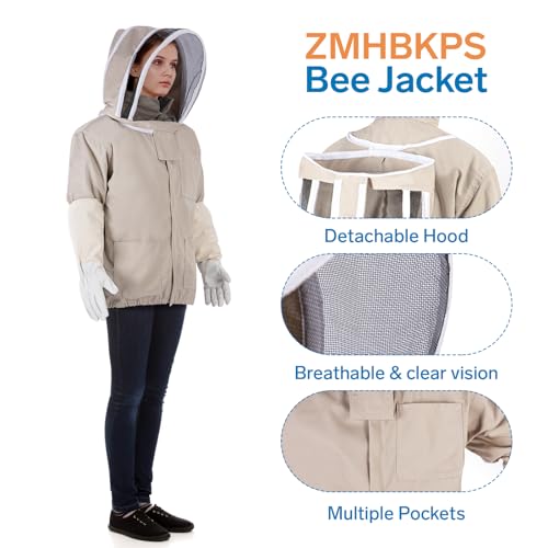 Zmhbkps ZMH622 Bee Suit Jacket- Beekeeping Jacket thumb #1