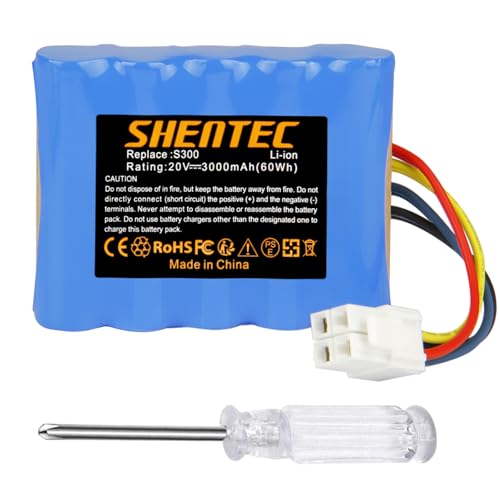 Shentec 20V 3000mAh Batterie Robot Tondeuse Compatible avec Landxcape LX790i LX790 LX792 LX795 LX796 LX797 LX991 - Ferrex 800m2 2021