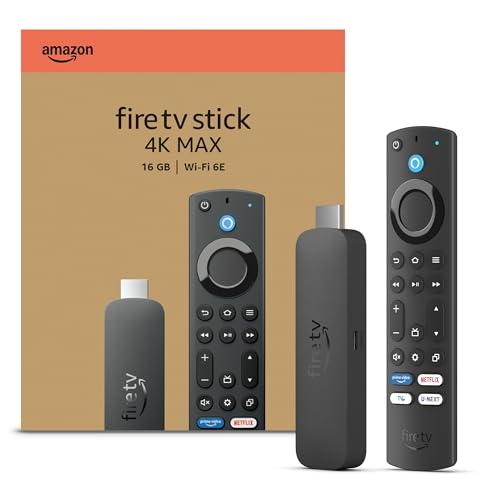 タイムセール商品5 - Amazon Fire TV Stick 4K Max(マックス) | Fire TV Stick史上最もパワフル | ストリーミングメディアプレイヤー