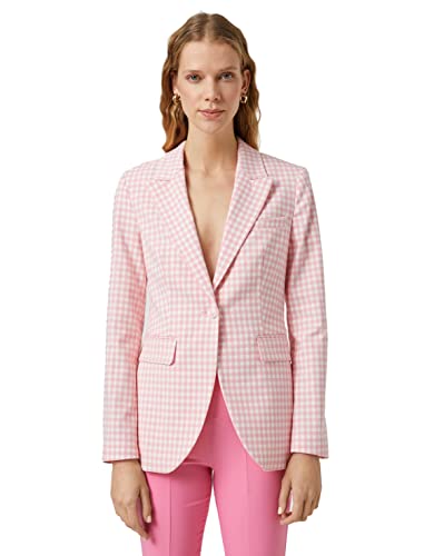 Veste Blazer Femme Koton Veste Chic Ajustée avec Poches Style Tendance