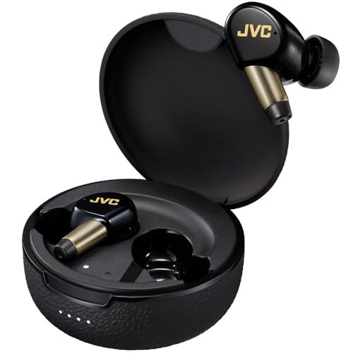 JVC Wood Masterpiece True Wireless Earbuds, Noise...