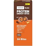 RXBAR Protein Energy Bites, Gluten Free Protein Balls, Dark Chocolate Peanut Butter, 21.1oz Box (24 Bites)