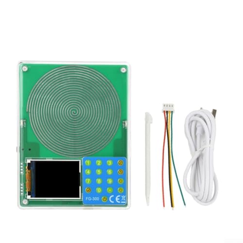 Opatiny Generador de señal, 13 formas de onda de frecuencia de 200 kHz con precisión de 0.001 Hz, generador de funciones portátil alimentado por USB-C para pruebas electrónicas (modelo de batería)
