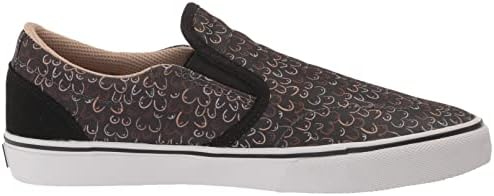 Etnies Men's Marana Slip Slip-On Skate Shoe, B4BC Black/Tan, 10 | Image 5