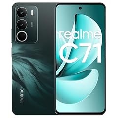 realme C71 Smartphone 8+256GB, Cellulare 4G, Fotocamera da 50MP, Display da 6,67" a 120Hz, Batteria Capiente da 6000mAh, Resistenza Agli Urti di Livello Militare, NFC, Gufo Forestale, Senza Adattatore