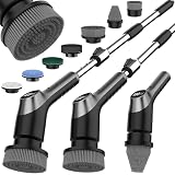Vicmayun Brosse Nettoyage Electrique, 7 en 1 Brosse Rotative Nettoyage