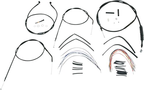 Burly Brand Cable/Brake Line Kit for Ape Hangers for Harley Davidson 1997-2003 - 16