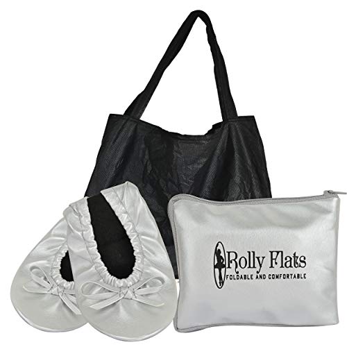 Image of Women's Foldable Ballet Flats - Portable Flat Shoes for Travel and Wedding that Fit in Your Purse