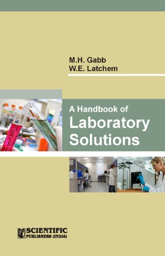 A Handbook of Laboratory Solutions [Hardcover] ... 8172338066 Book Cover