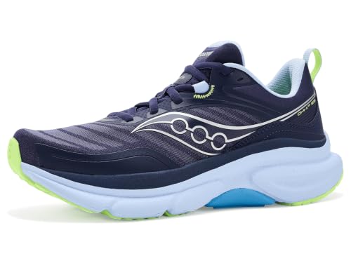 Image of Saucony Women's Endorphin Pro 5 Sneaker, Naval /Skyward, 9.5