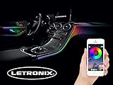 Modulares System - Das System kann je nach Anforderung erweitert werden - Jedes LED Modul ist einzeln austauschbar und ersetzbar - Bluetooth Smartphone App Steuerung - Kostenlose App für iOS und Android in deutscher Sprache