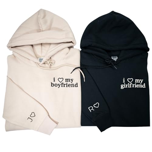 Matching Hoodies For Couples Custom Roman Numeral Hoodies