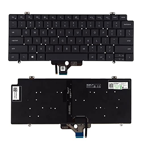 Clavier Dell Latitude 7410 de rechange 14-7410 2 en 1 rétroéclairé noir 0PWCJY