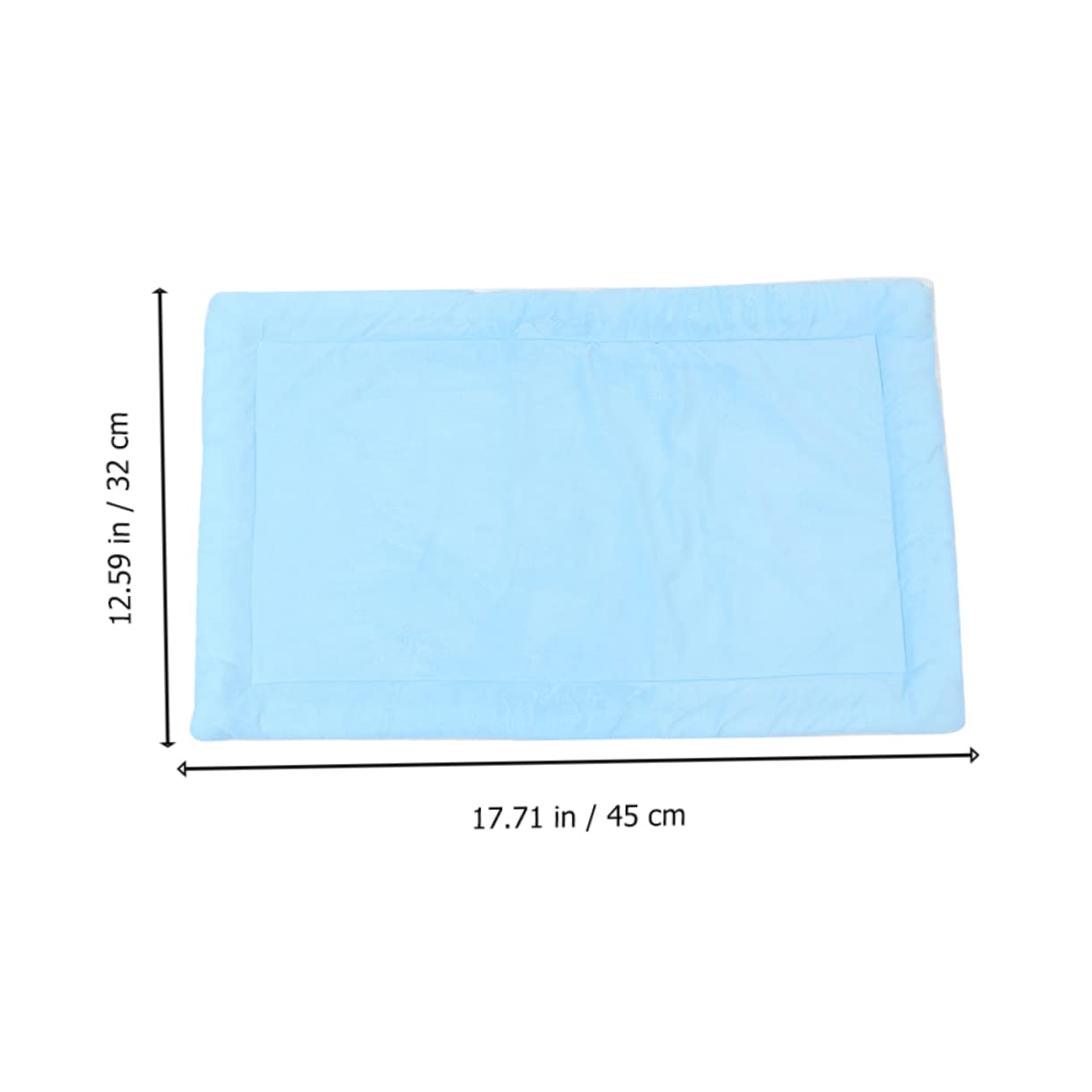 VOSAREA Warm Pet Mat for Dogs and Cats Cozy Winter Sleeping Pad Soft Dog Bed Blanket for Pets Provides Comfort and Warmth for Cold Floors