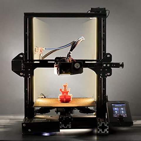 UniTak3D Ender 3 3D Printer LED Light 24V 7.5W Dual Sides Embedded Light Bar Strip Upgrades for Ender 3 V2, Ender 3 Pro,Ender 3 S1,CR6SE, Voxlab Aquila-2020 Profile Cover