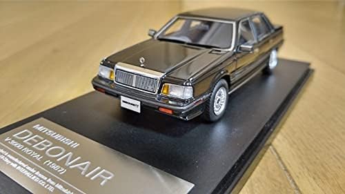 Amazon Co Jp ハイストーリー 三菱 デボネア ｖ3000 Royal ロイヤル 皇室御用達 1987 セルビアブラック 黒 1 43 絶版 レア ホビー 通販
