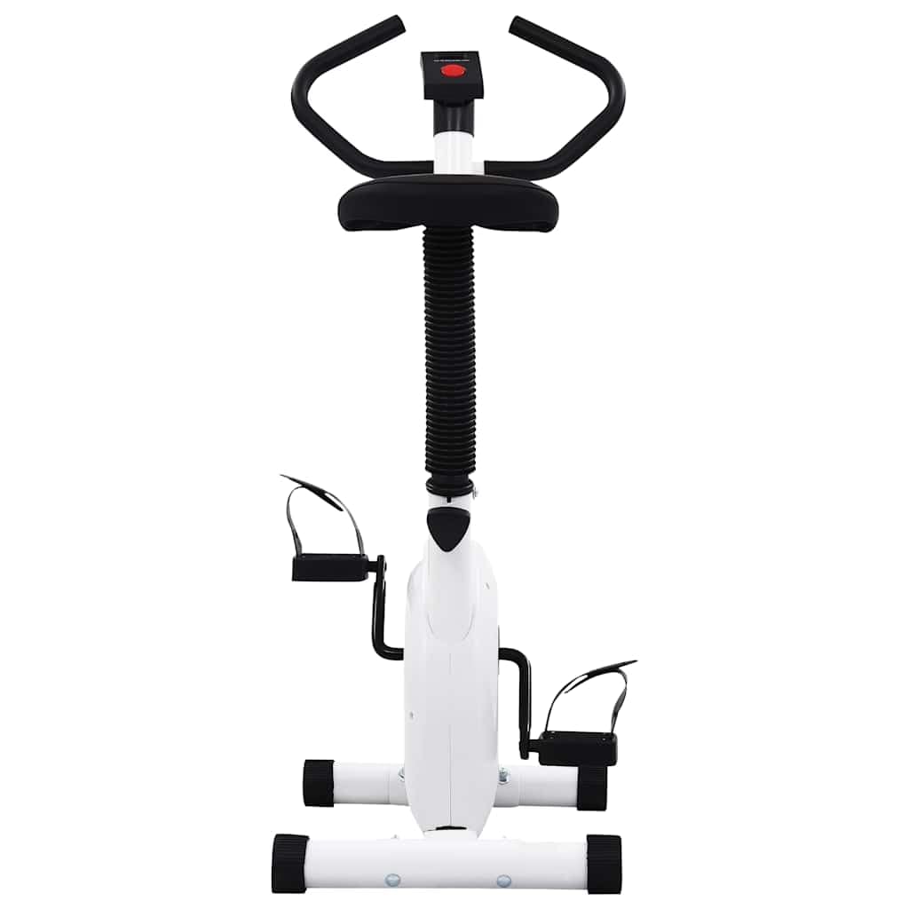 Rower treningowy z napędem pasowym, domowy rower treningowy do domu, regulowane siodełko, antypoślizgowe pedały, stalowa rama, cichy rower fitness do cardio