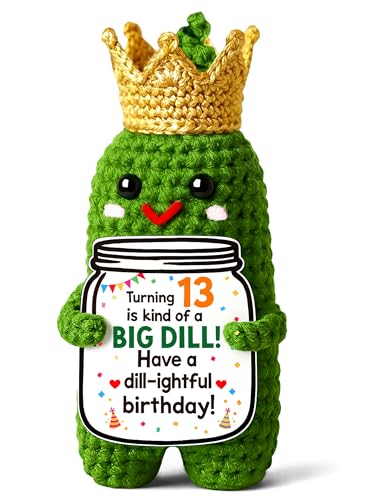 Cadeaux d'anniversaire amusants MAMAGIFTREE avec cornichon mignon pour homme et femme