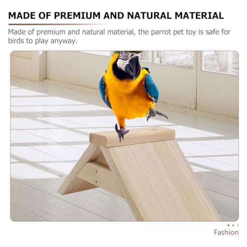 Accessoire pour perchoir de cage à oiseaux ERINGOGO, bois authentique premium - 5