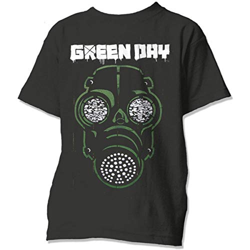 Green Day Homme Green Mask T-Shirt Not Applicable, Noir (Black Black), XX-Large