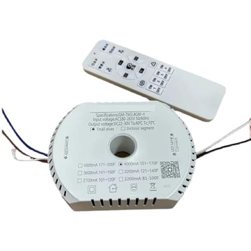 Alimentation LED sans scintillement pour réparer et tamiser un plafonnier