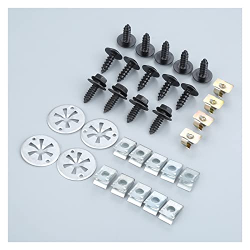 Vis de sous-moteur pour MK4 : kit de 32 clips de fixation de protection sous carter