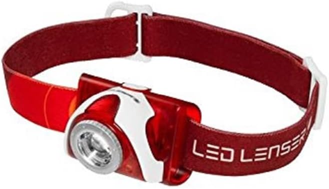 Led Lenser Seo5 Red 6106 Kafa Feneri Led6106