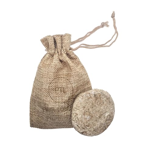 Cabellos Grasos - Champú Sólido – Seborregulador De La Grasa - Refresca y Revitaliza El Cabello - Artesano 100% Vegano Natural y Biodegradable - Sin Sulfatos ni Parabenos - PH Neutro